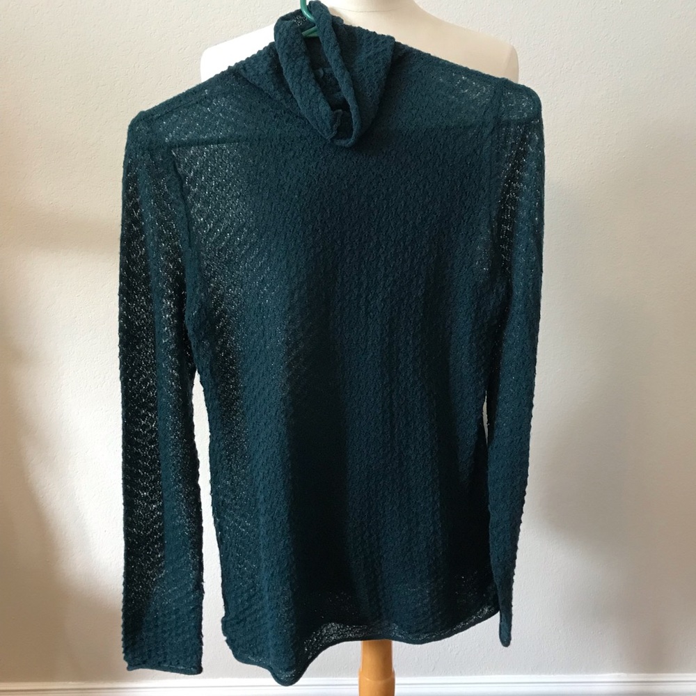 Teal sweater